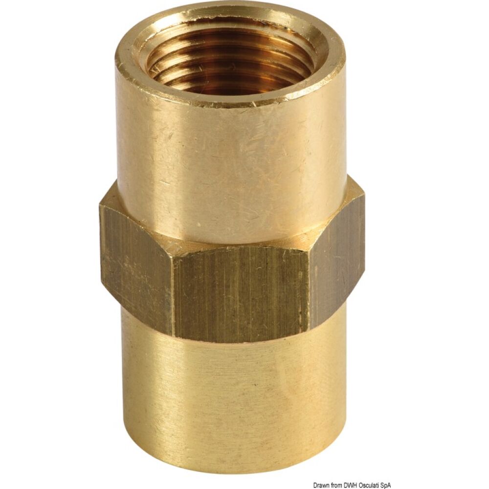 Female-female fitting for hose adaptor
