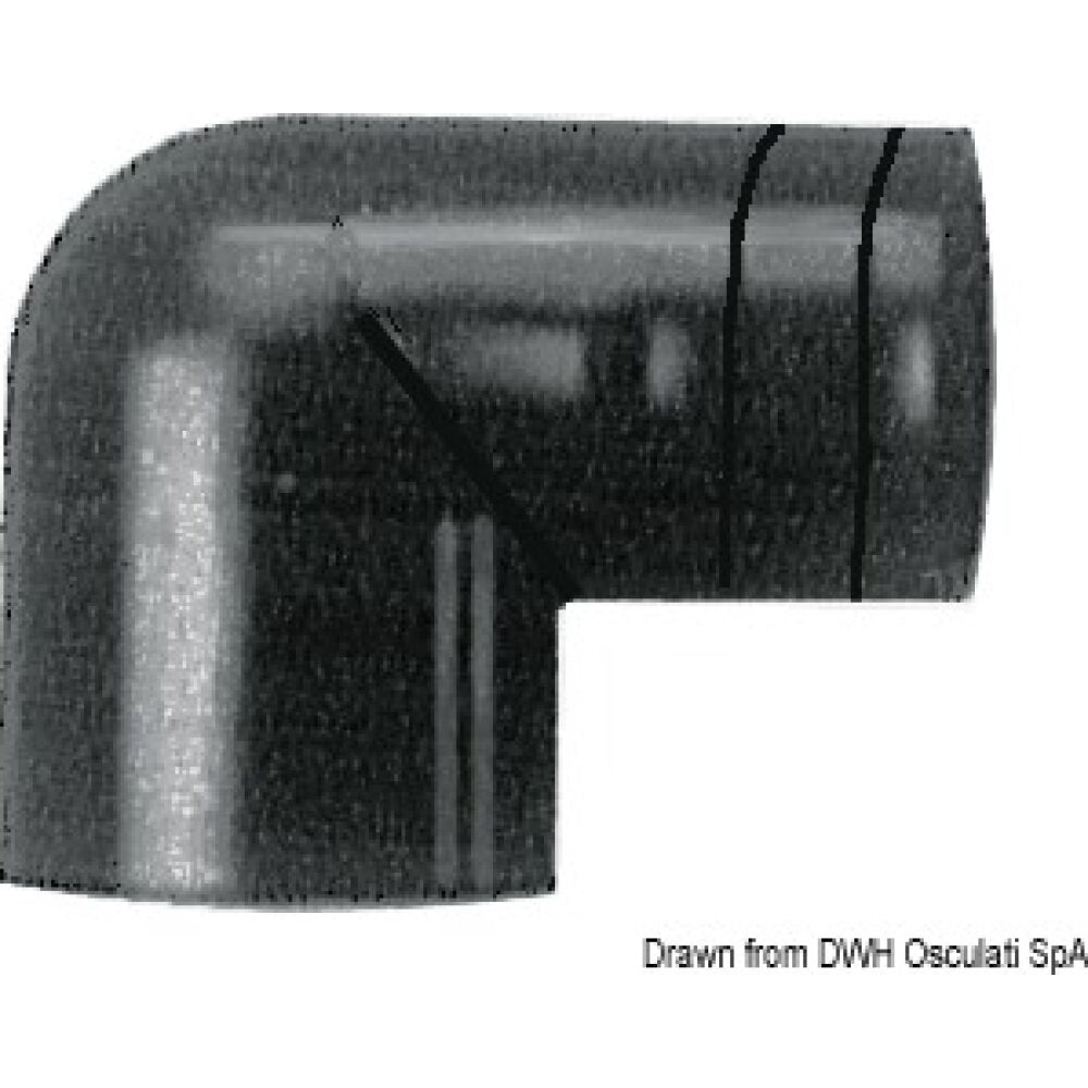 Gomito 90° Whale 38 mm