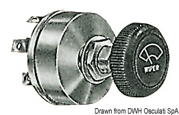 Interruttore tergicristallo 12 V 2 velocità