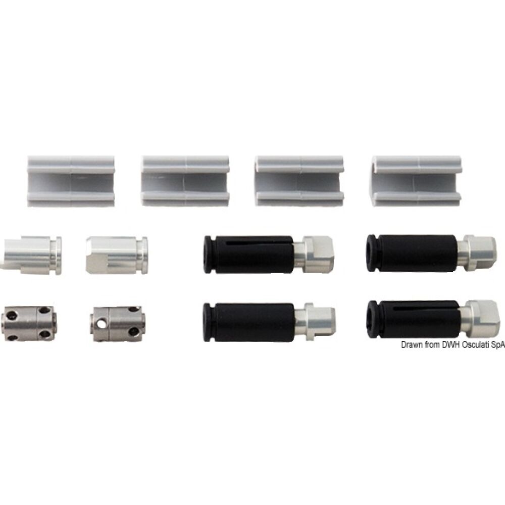 Kit cerniere per Lewmar LP o MP