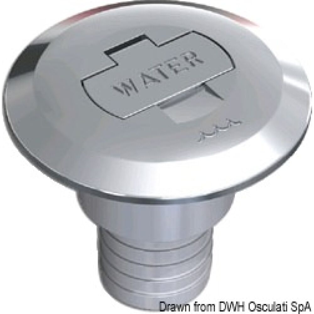 Water straight deck filler 38 mm