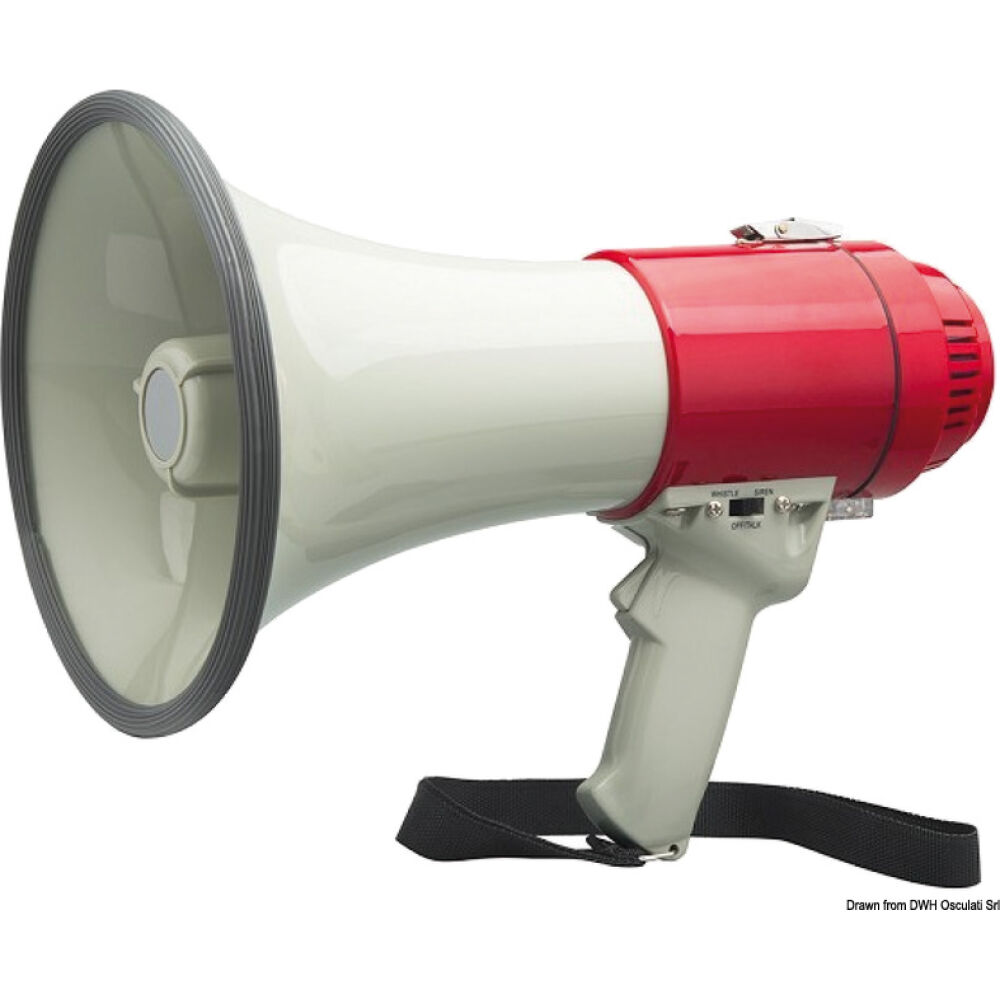 Megaphone w/siren and whistle