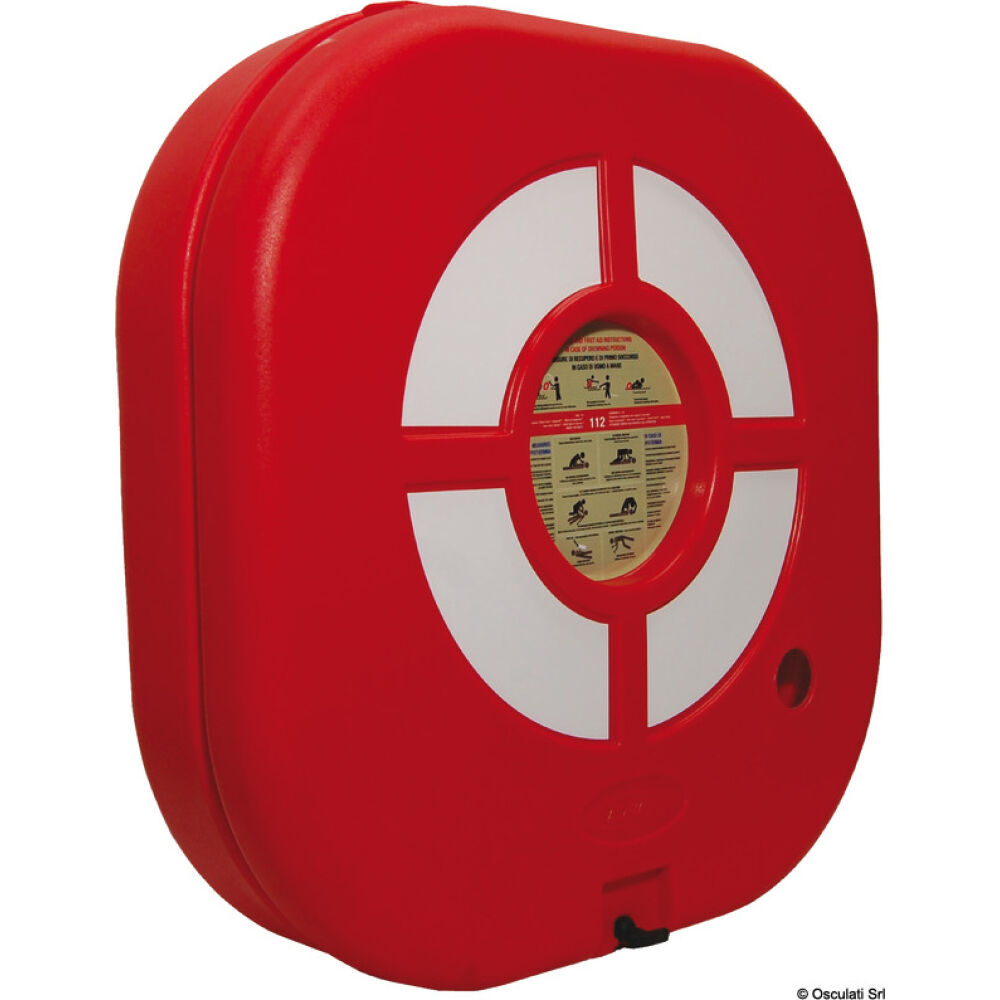 Porta anulare universale in plastica con coperchio