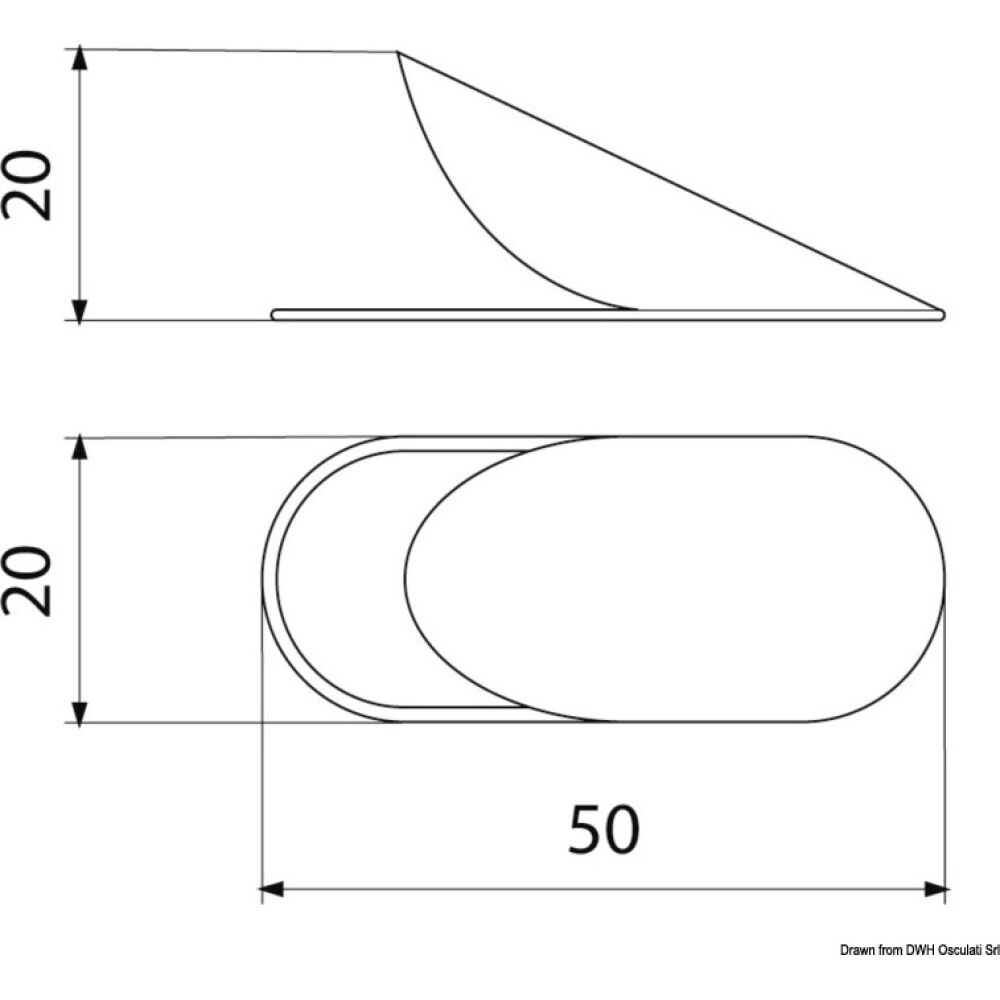 Manica a vento per oblò laterale