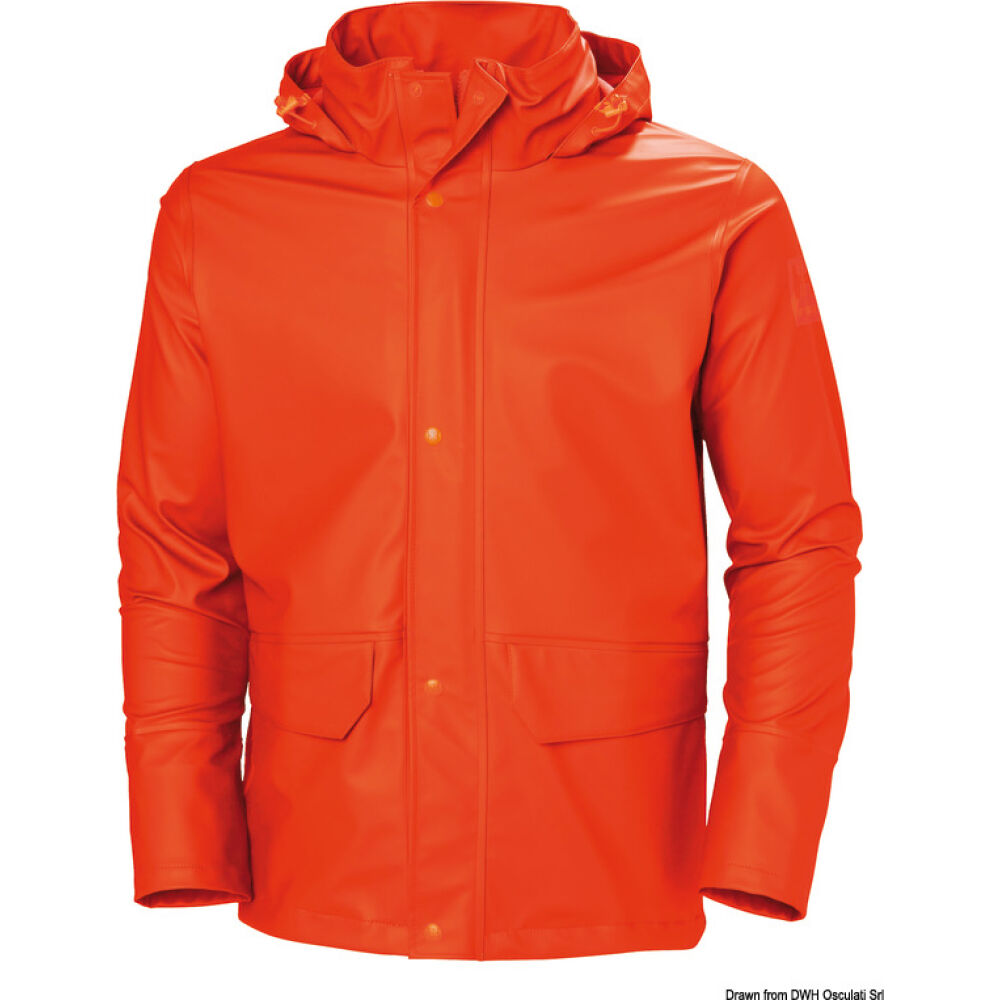 HH Gale Rain Jacket arancio S