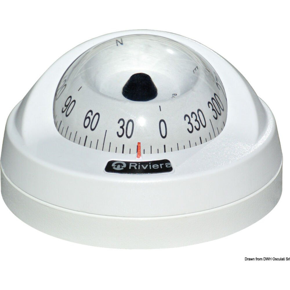 Bussola Riviera BAR 2"1/2 bianca,rosa bianca