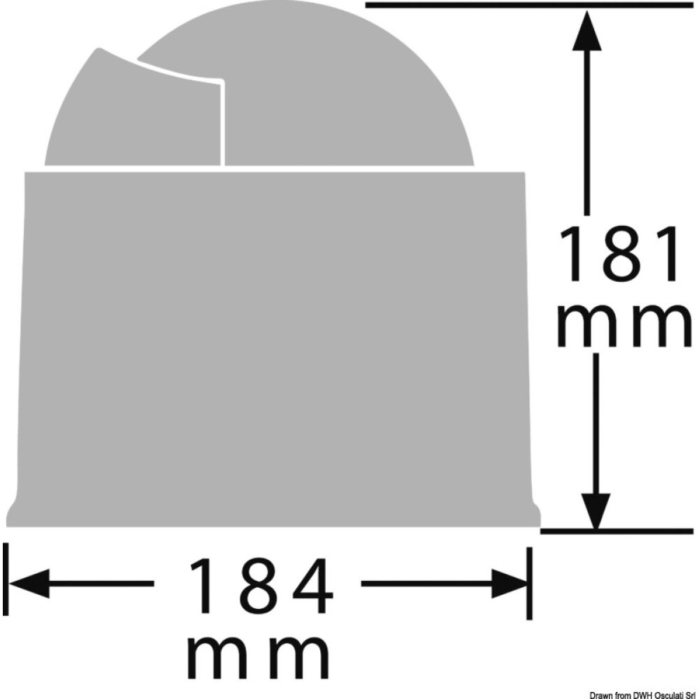 Bussola Ritchie Globemaster 5" chiesuola nera/nera