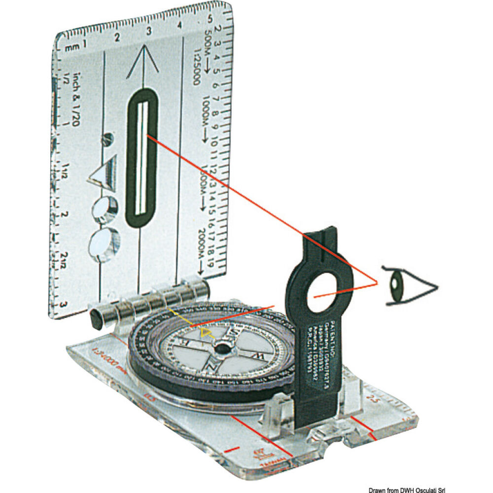 Bussola da rilevamento CD703L