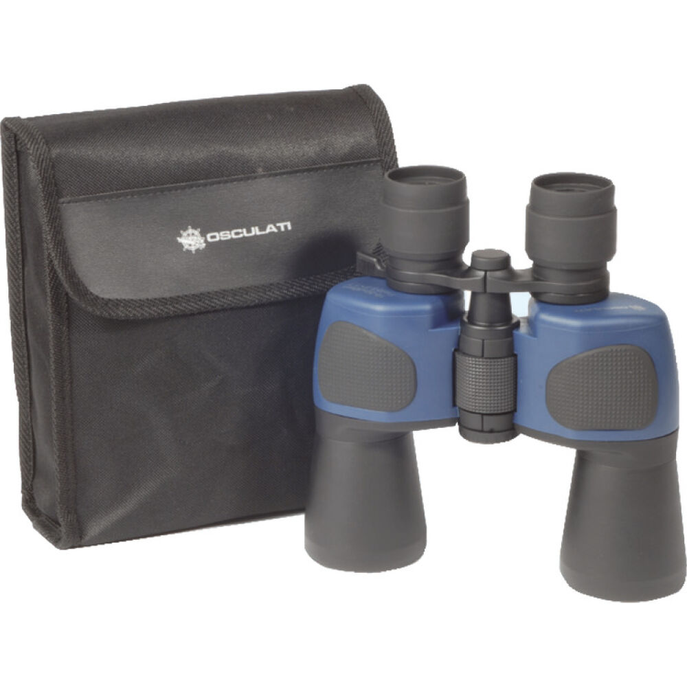Osculati binoculars rubber-coated zoom 10x30x50