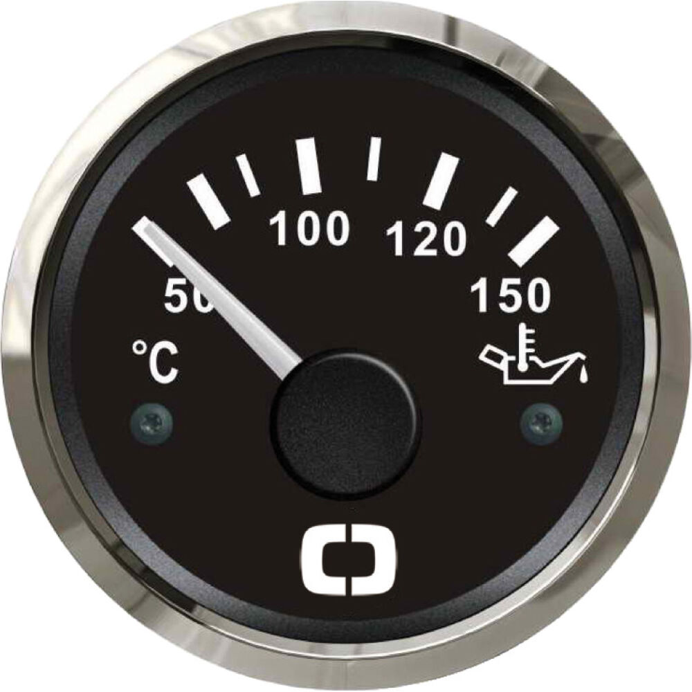 Indicatore temperatura olio 50/150° nero/lucida