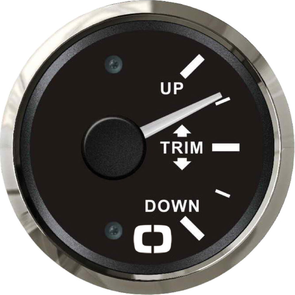 Indicatore trim 0-190 ohm nero/lucida