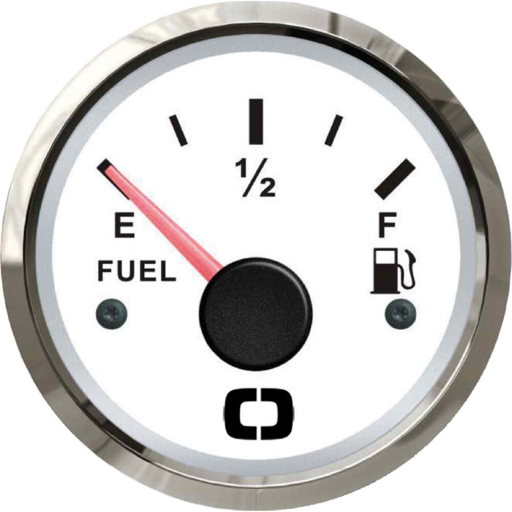 Indicatore carburante 240/33 ohm bianco/lucida