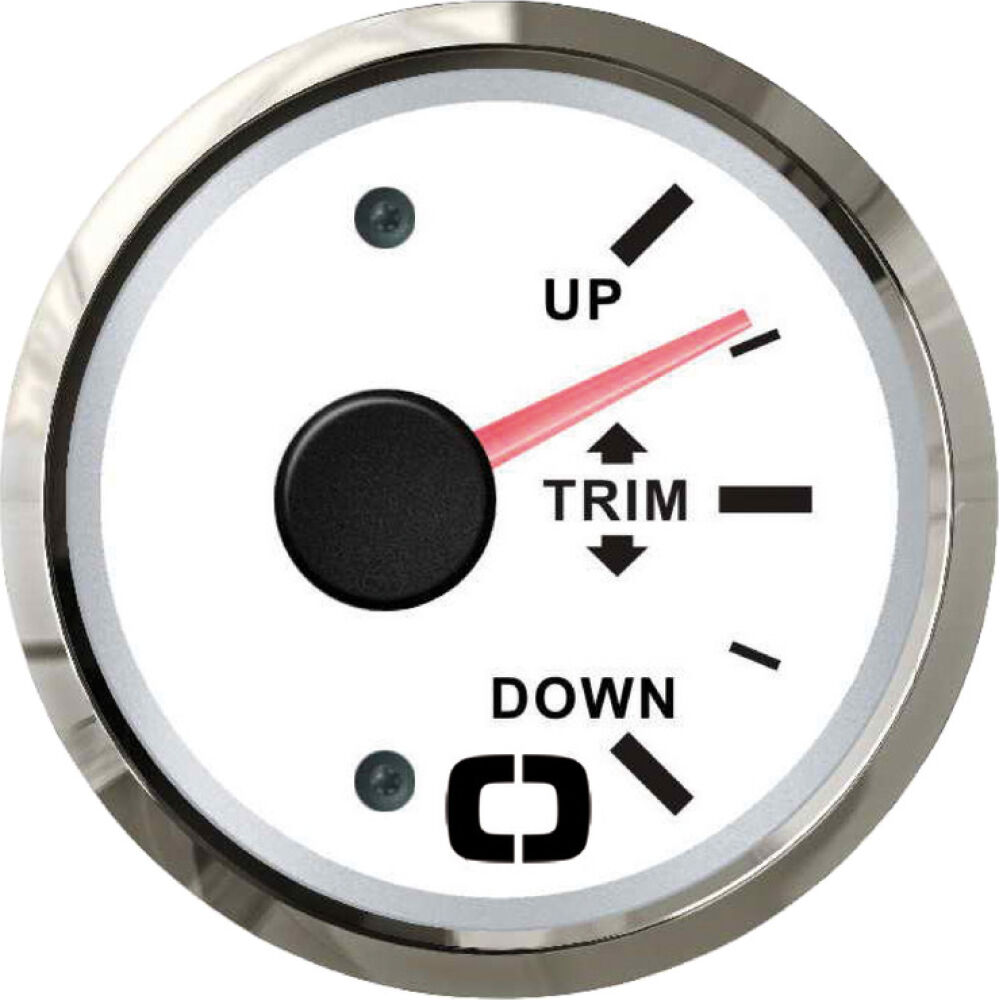 Indicatore trim 0-190 ohm bianco/lucida