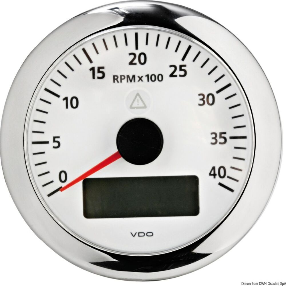 Contagiri 4000 RPM bianco