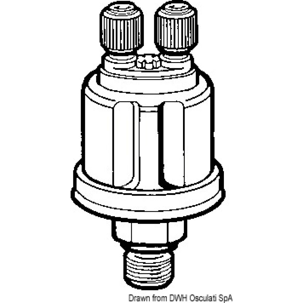 Bulbo olio 5 bar M10x1 poli isolati