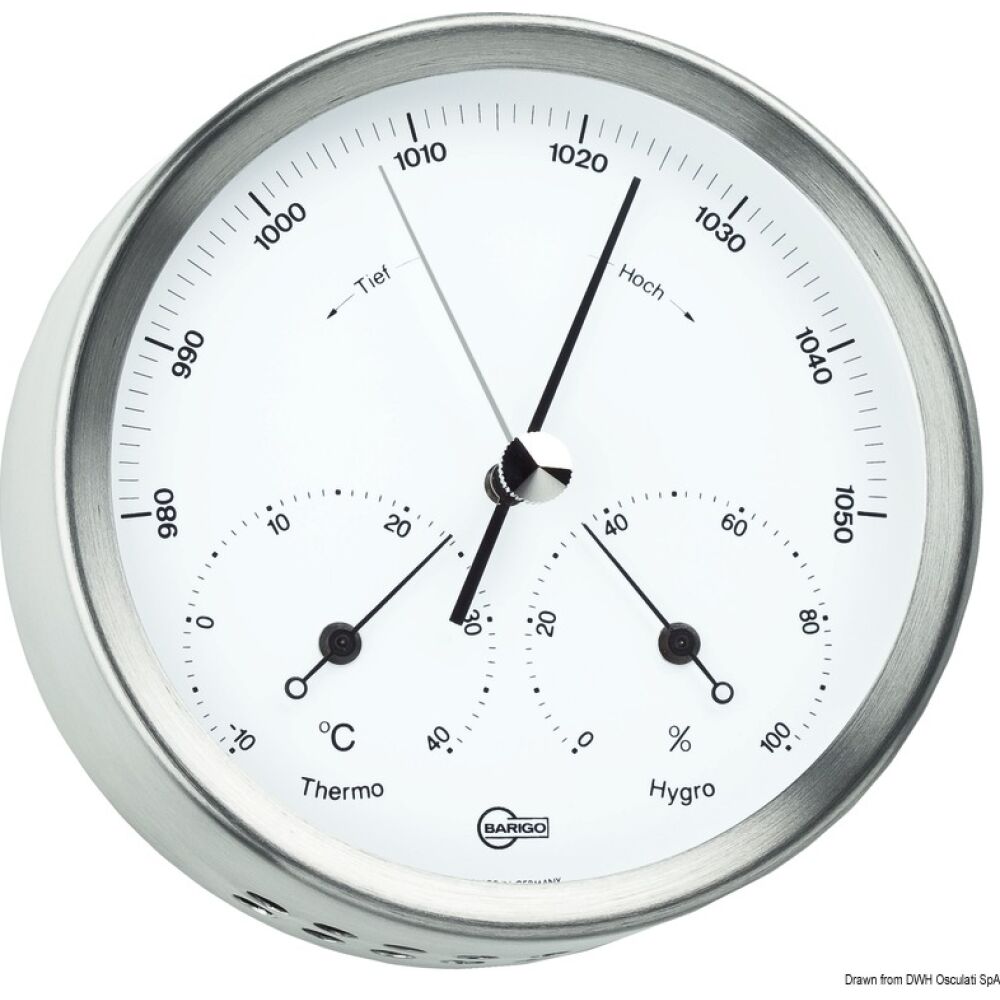 Baro/termo/igrometro Barigo Steel