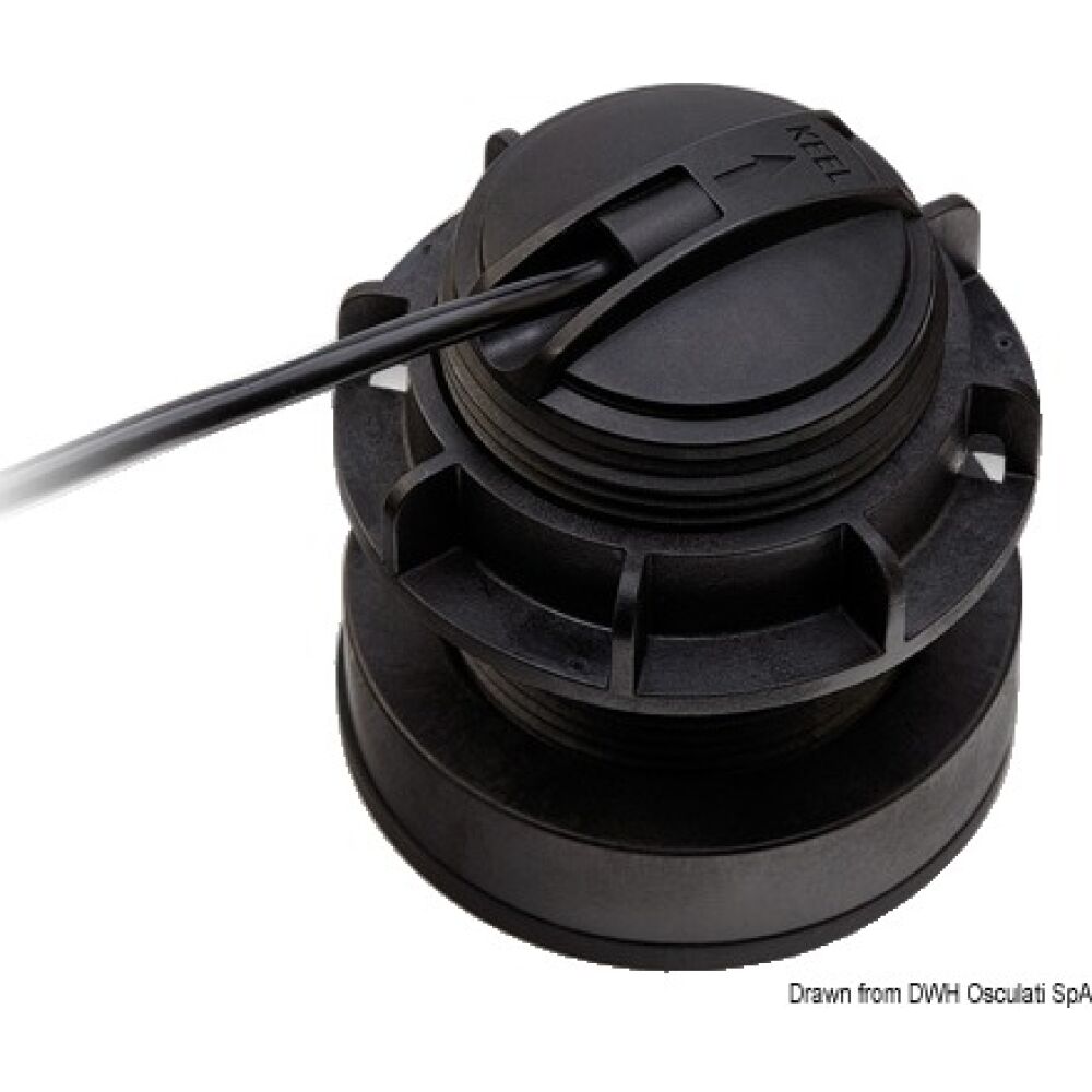 Axiom Pro CPT-S thru-hull plastic transducer