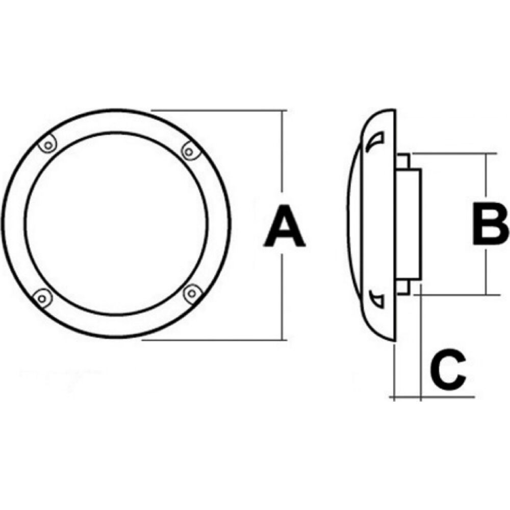 Coppia casse bianche 150 mm 60 W