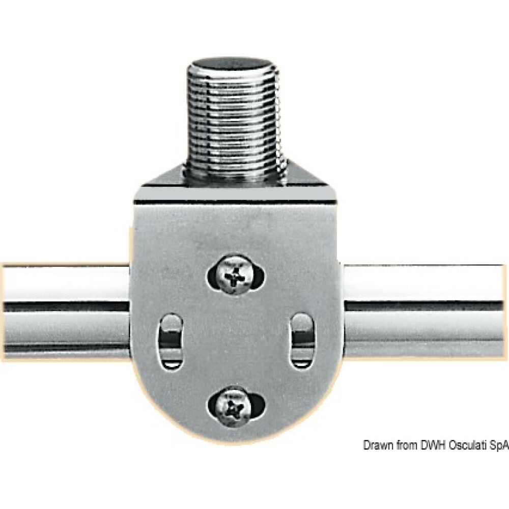 Supporto inox per pulpito perGPS/VHF