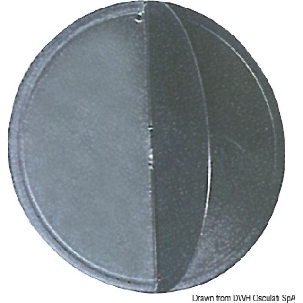 Pallone in policarbonato nero di segnalazione