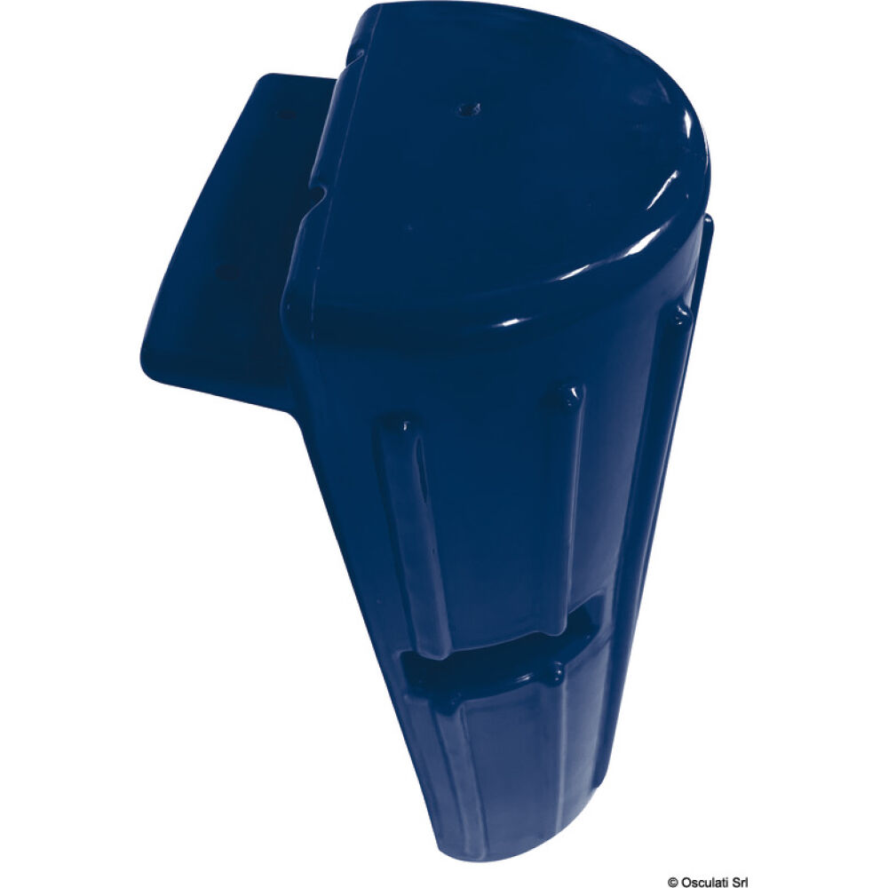 Protezione verticale per pontile in PVC blu