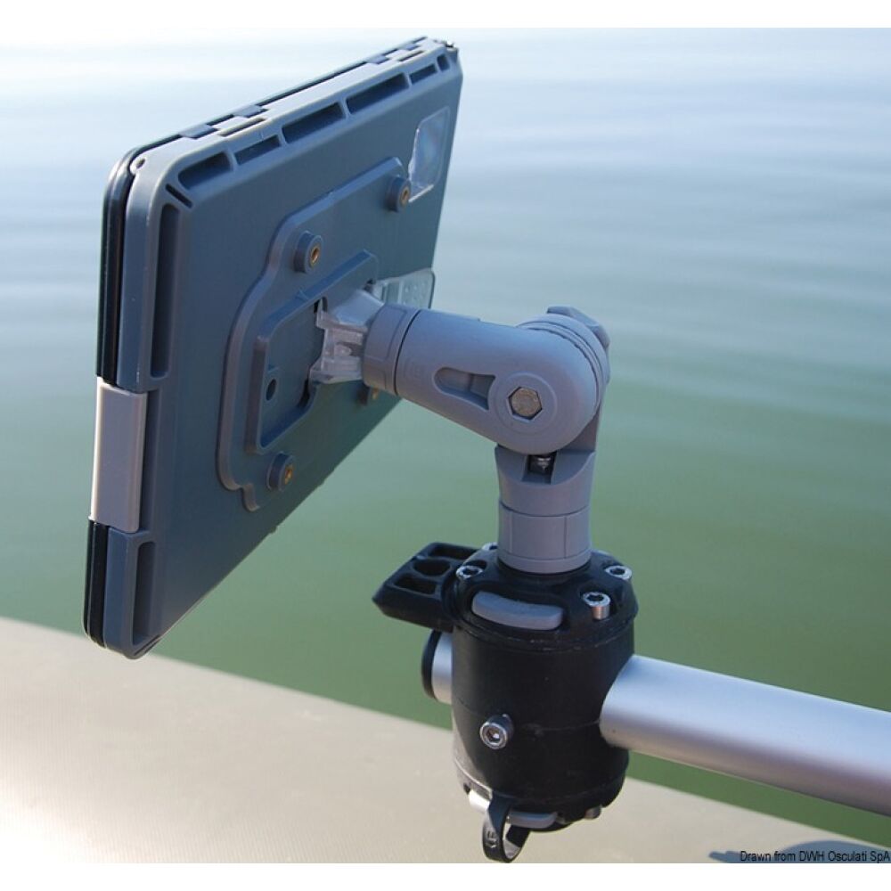 Supporto snodato per montaggio custodie tablet