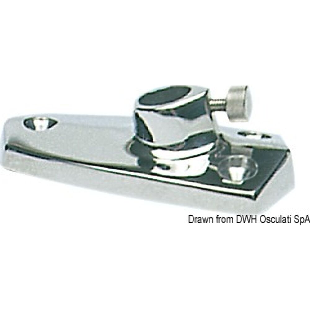 Chromed plastic base for pole 35.390.00
