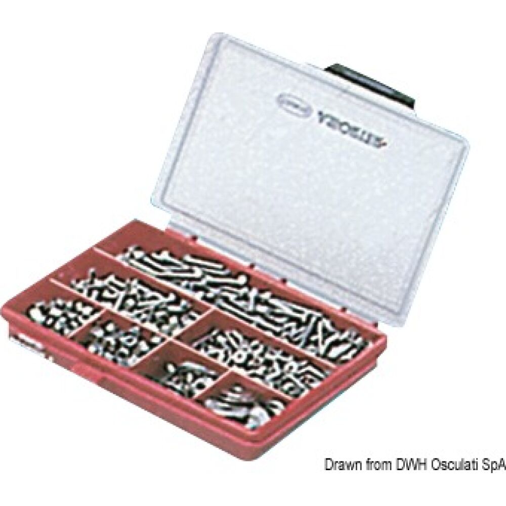 Compact screws set 540 pcs