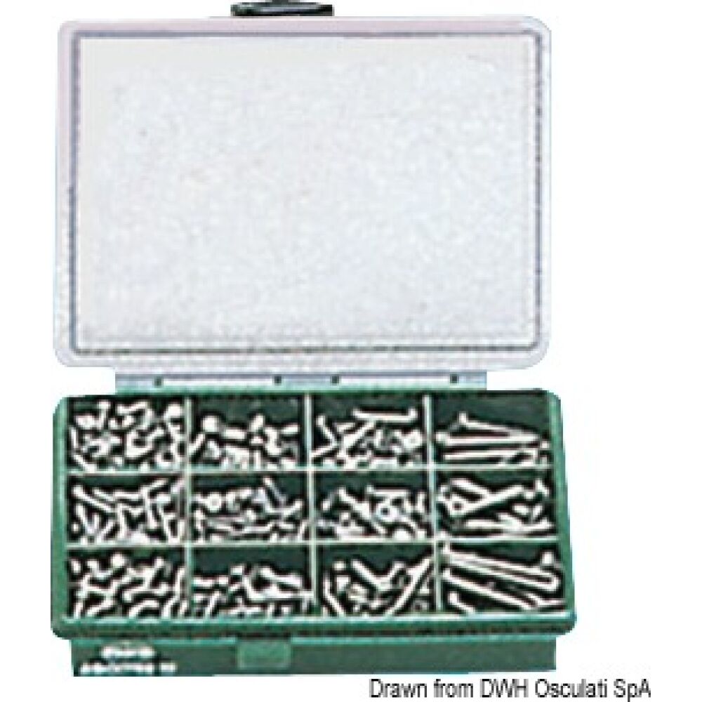 Compact screws set 390 pcs