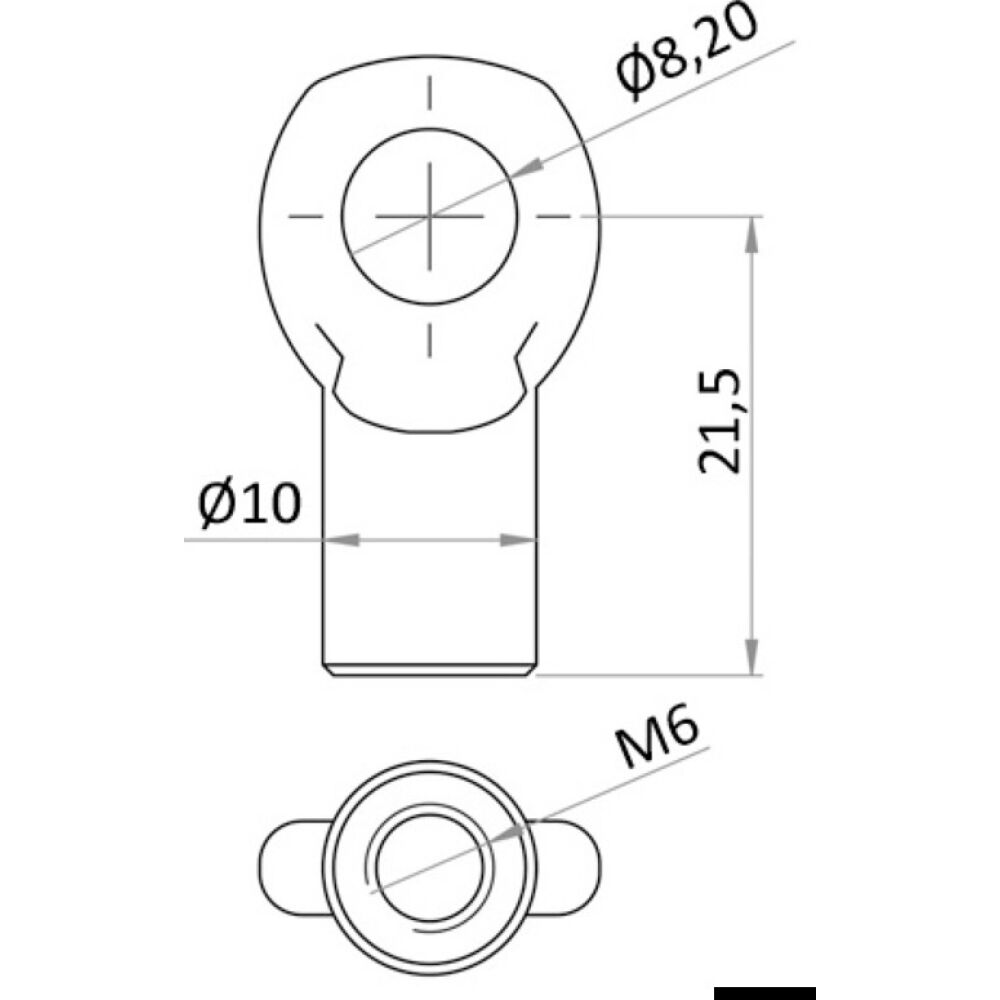 Testine in inox piatte x 38.009.xx / 38.010.xx