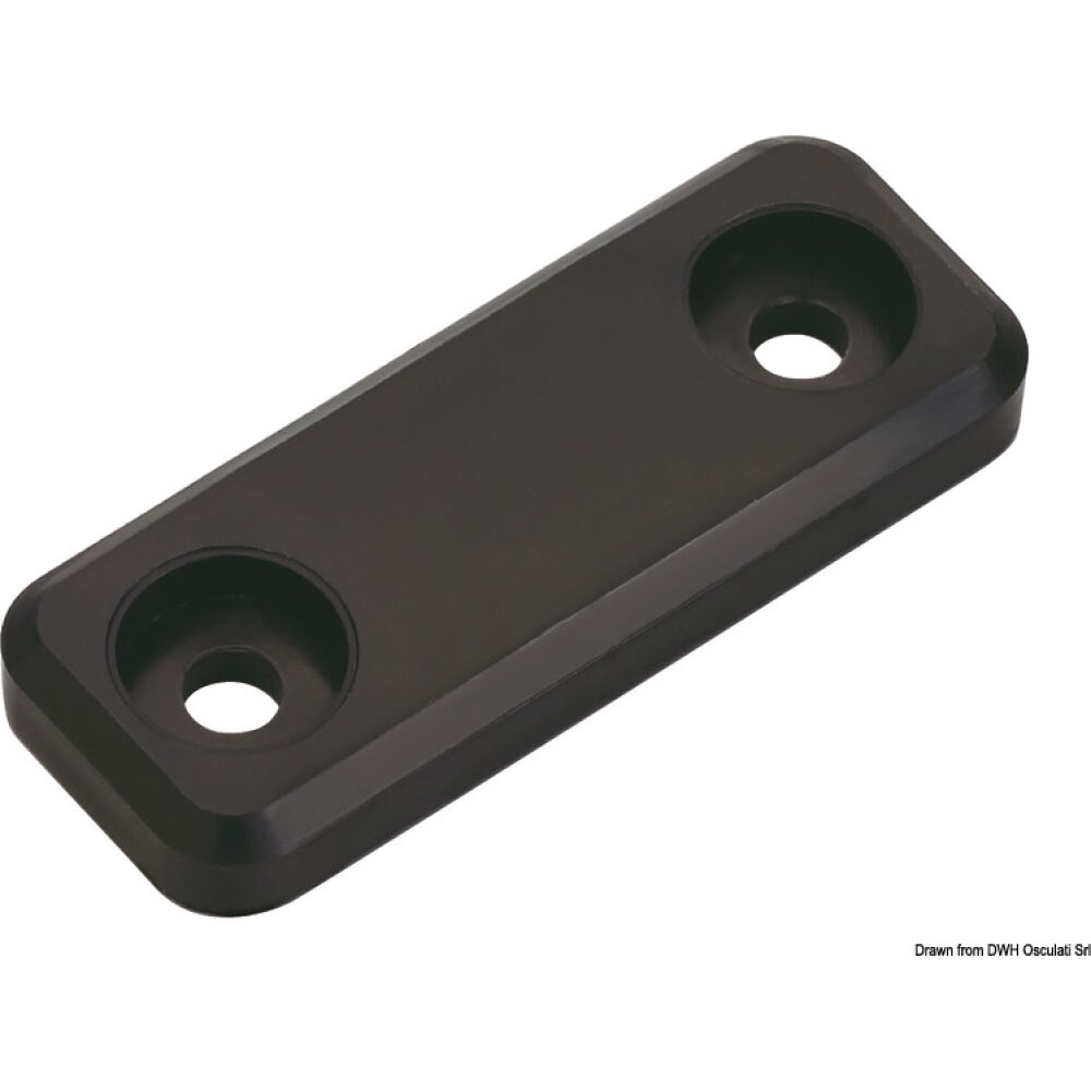 Chiusura magnetica fissaggio piano nera