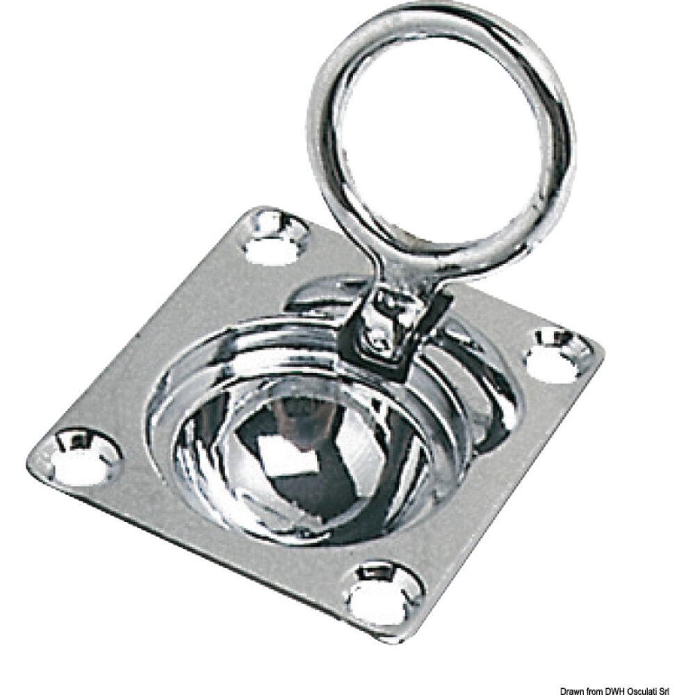 Maniglia per antine ottone cromato