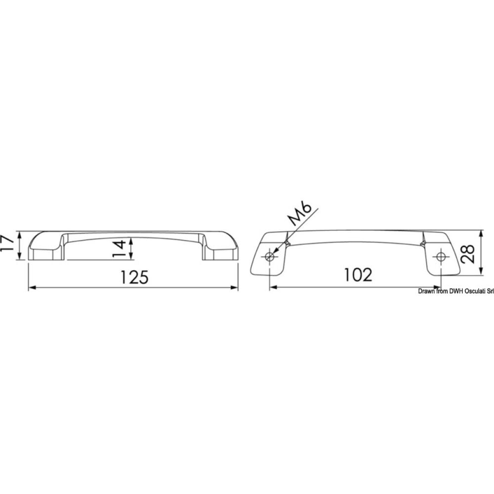 Maniglia per cassetti Sierra