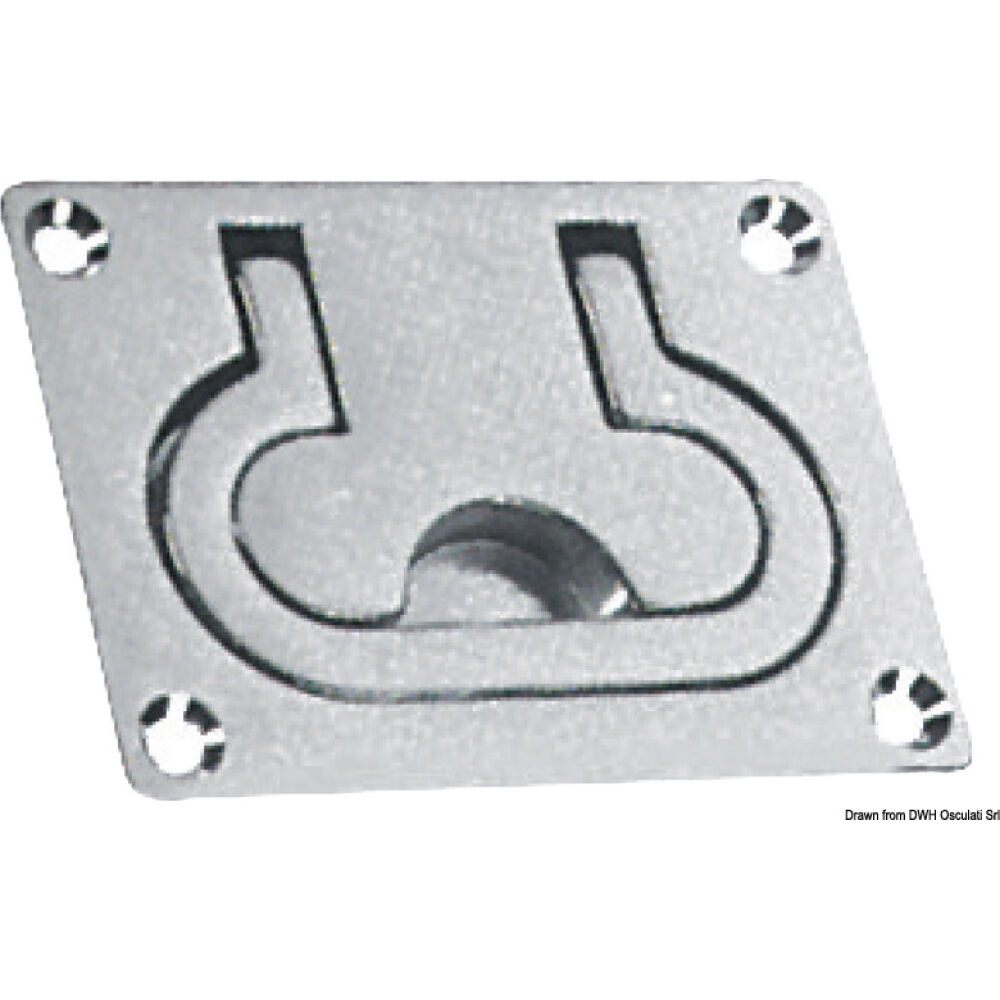 Maniglia alzapagliolo ottone cromato