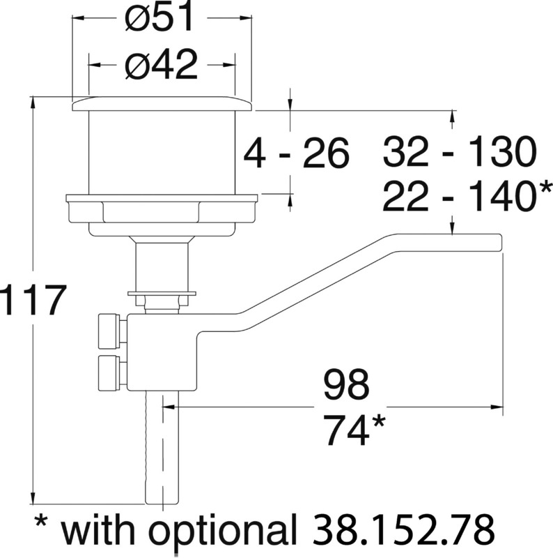 Flush latch for winch handle