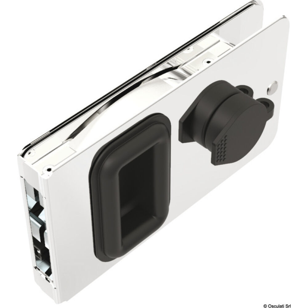Chiusura Flush per porte ingresso inox impermeab.