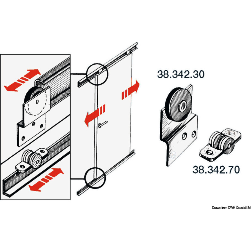 Rotaia x coulisse 45x14x2000