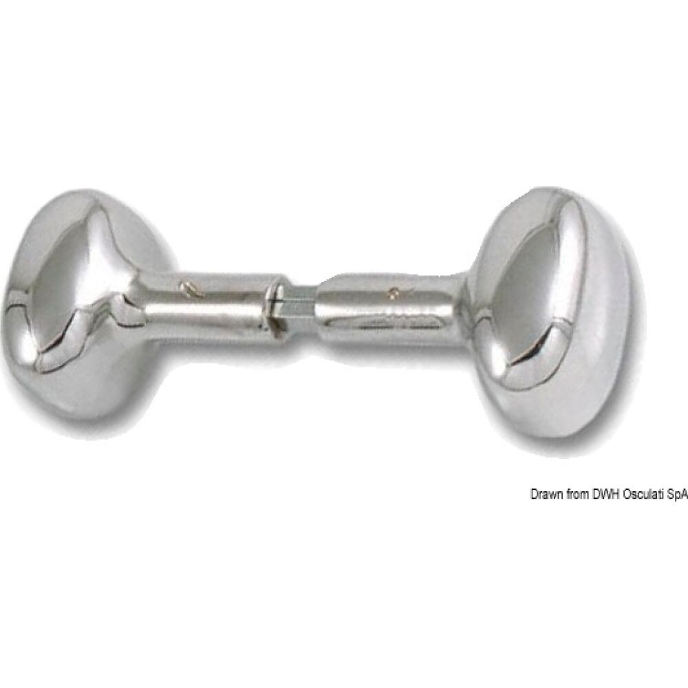 Maniglia pomolo doppio ott.cr