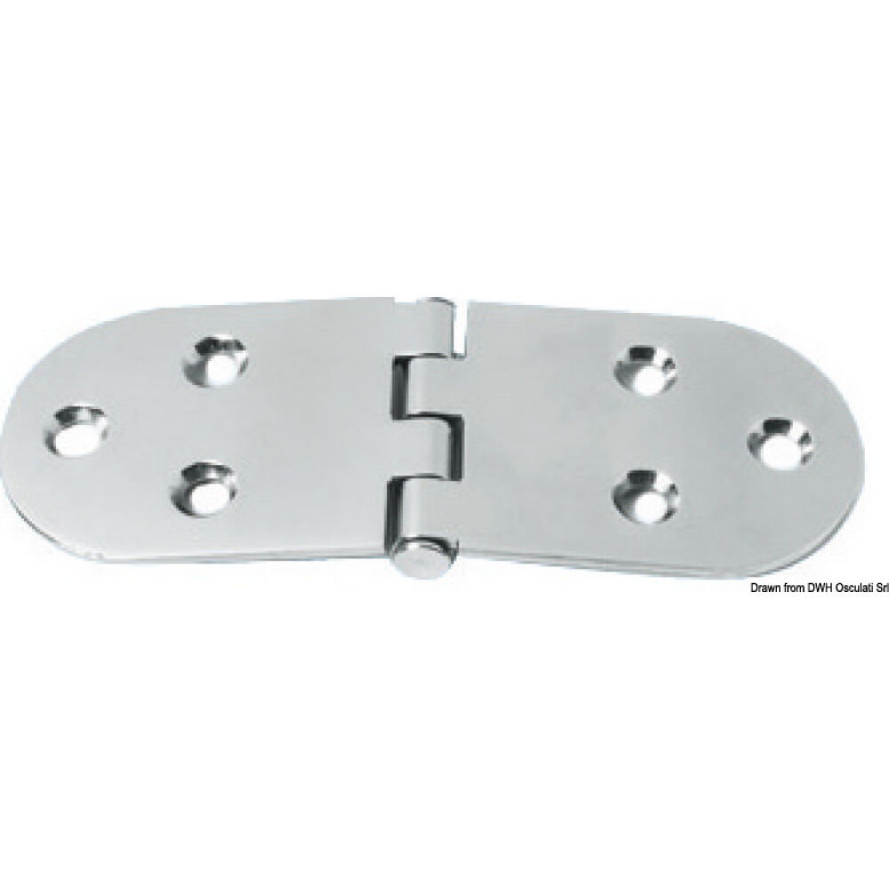 Cerniera inox 160x60 mm