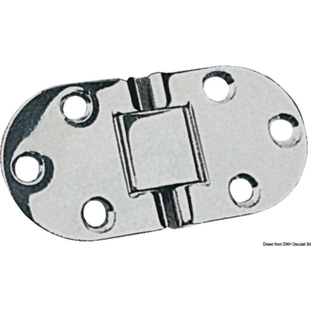 Foldable hinge 76x38 mm